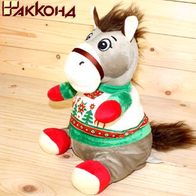 Сладкий новогодний подарок в виде символа 2026 года от фабрики Акконд в Химках    