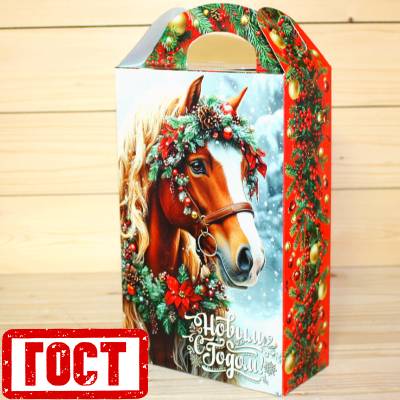 Сладкий новогодний подарок по ГОСТу в жестяной упаковке в Химках    